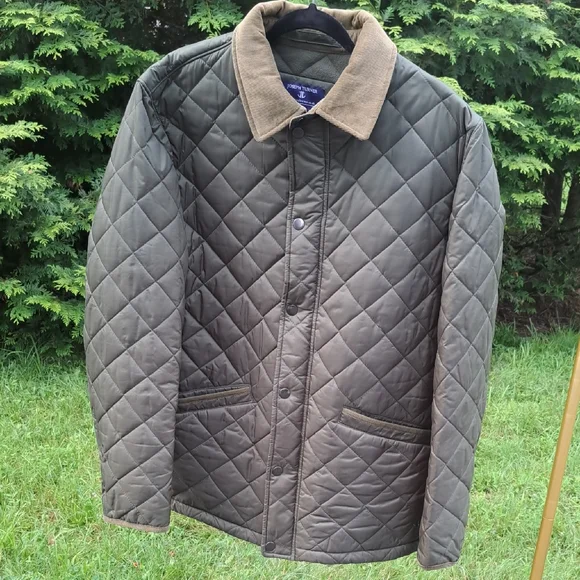 Joseph Turner Green Quilted Paddock JacketSize Large NWOT
